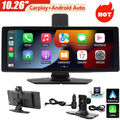 4K 10.26 Zoll Wireless Apple Carplay Android Auto Display Vorne Rückfahrkamera