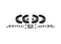BOSCH Bremsbackensatz, Feststellbremse 0 204 113 815 für MERCEDES-BENZ