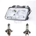 Halogen Scheinwerfer links für Audi A3 (8L) Bj. 09/96-08/00 H7/H4 mit NSW