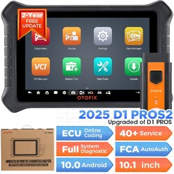 2025 OTOFIX D1 PROS2 Auto Diagnosegerät OBD2 Scanners ALLE SYSTEME ECU Codierung