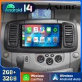 2+32G Carplay Autoradio Für Renault Trafic MK2 OPEL Vivaro A GPS Android 14 WIFI