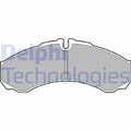 Bremsbelagsatz Scheibenbremse vorne hinten Delphi LP1616 passend für IVECO