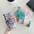 Hülle Für Samsung S25 S24 Ultra S23 FE A56 A16 A55 Marmor Stoßfeste Hybrid Case