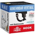 Hook Anhängerkupplung vertikal abnehmbar für VW Touran I 1T 03-15 mit 7pol spez.
