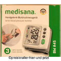 Medisana Handgelenk Blutdruckmessgerät NEU 0297 120 Speicherpl. BW A45 Pulsmess.