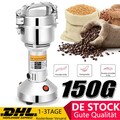 150g Getreidemühle Schrotmühle Kornmühle Elektrische Kräutermühle Edelstahl