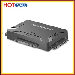 JUNERAIN Universal-Konverter USB3.0 zu SATA/IDE 2.5in 3.5in Festplattengehäuse (