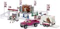 Schleich 72105 Großes Reitturnier mit Pick-Up und Pferdeanhänger Horse Club