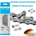 Für Shimano Deore XT CN-HG54 10-Fach Kette HG-X 116 Glieder MTB Fahrradkette SLX