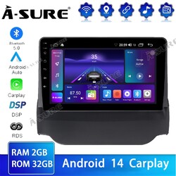 Android 14 Für Ford EcoSport Bj 2012-2017 Autoradio Carplay Radio DSP NAVI BT FM