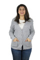 DAMEN VOLLKABEL STRICK STRICK DAMEN KNOPF LANGARM PULLOVER PULLOVER UK
