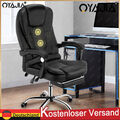 Gaming Stuhl Bürostuhl USB Massage Chefsessel Schreibtischstuhl Ergonomische DE