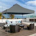 3x3m Pavillon Faltpavillon wasserdicht UV 50+ höhenverstellbar Garten