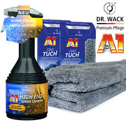 Dr. Wack High End Speed Detailer Spray 500 ml mit 2x "Das Tuch" Mikrofasertuch