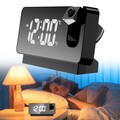 LED Smart Digital Wecker Projektion Temperatur Projektor LCD Display