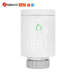 Tuya Zigbee SMART Heizkörper Thermostat Set Ventil Heizung Alexa Google WLAN App