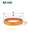 FILTRON Luftfilter AR 036 für MERCEDES-BENZ