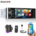 1 DIN Autoradio CarPlay Android Auto Bluetooth AUX FM Mit 5,1 Zoll IPS Bldschirm