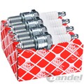 4x FEBI BILSTEIN ZÜNDKERZEN für VW CADDY 2 GOLF 2+3 PASSAT B3 B4 POLO 6N VENTO