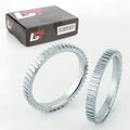 2x ABS RING SENSORRING VORDERACHSE BEIDSEITIG 48 ZÄHNE FÜR CITROËN XSARA *NEU*