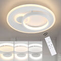 ZMH Deckenlampe Led Deckenleuchte Wohnzimmer - 33W Dimmbar mit Fernbedienung