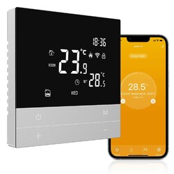 Smart WiFi Thermostat Programmierbar Raumthermostat,Bluetooth,Sprachsteuerung