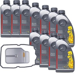 11 L Getriebeöl MB 236.14 DENCKERMANN Getriebeölfilter für Mercedes-Benz