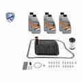 VAICO Getriebefilter Satz CVT CFT23 + 6L Getriebeöl für FORD FOCUS 2 C-MAX DM2