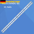 LED-Streifen(2) Für LG Innotek 32" NDV REV0.0 VES315WNDB VES315WNDL LT-32C650 