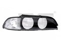 Streuscheibe Scheinwerfer für BMW E39 1995 - 2000 Links TYC 20-0380-La-1