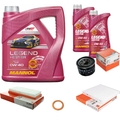 MAHLE Inspektionspaket 6 L MANNOL Legend+Ester 0W-40 für Smart Fortwo Cabrio