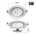 5/10X LED Einbauleuchte Einbaustrahler 3W/5W Decken Leuchte Einbau Spot 230V