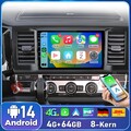 4+64G Carplay Android14 Für VW Transporter T6 Multivan Caravelle 15-22 Autoradio