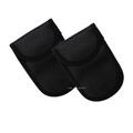 2 x Auto Schlüssel Signal Blocker Hüllen mit Rückenclip Käfig Etui Keyless RFID Blocking