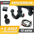 AHK abn.+ES 13p spez für VW Polo VI FL Fließheck ab 21 ohne Vorbere. WESTFALIA