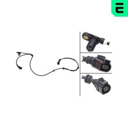 1x Sensor, Raddrehzahl OPTIMAL 06-S150 passend für AUDI FORD VW