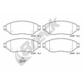 1x ORIGINAL® Breck Bremsbelagsatz, Scheibenbremse Vorne für Opel VIVARO B Bus