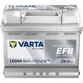 VARTA Professional EFB Dual Purpose LED60 Starterbatterie 12V 60Ah 640A/EN B13