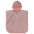 Schiesser Aqua Mädchen Badeponcho Poncho Bademantel apricot Gr. 92 - 140