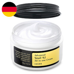 COSRX Advanced Snail 92% All in One Cream | Schneckenschleim Creme Mit Hyaluron 