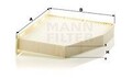 MANN-FILTER Filter, Innenraumluft für AUDI SEAT SKODA VW