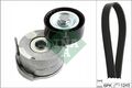 INA 529 0222 10 Keilrippenriemensatz für FORD