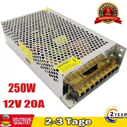 DC 12V 24V LED Trafo Netzteil Schaltnetzteil Adapter Power Supply LED Strip