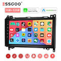 1+32G Android 13 Autoradio GPS Navi  Für Mercedes-Benz A/B Klasse W245 W169 W639