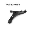 Skf VKDS 828001 B Lenker Radaufhängung Vorderachse Rechts Unten für Subaru