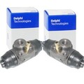 2x DELPHI RADBREMSZYLINDER 19mm passend für AUDI 80 90 SEAT CORDOBA IBIZA MII