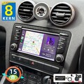 DAB+ 8Kern 4+64GB Für AUDI A3 8P 2003-2012 Android 15 Autoradio Carplay GPS Navi