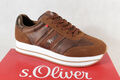 s.Oliver Sneaker Sneakers Schuhe Sportschuhe Halbschuhe braun NEU