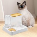 Automatischer Futterspender für Haustiere, 2-in-1-Futter- und Wasserspender,