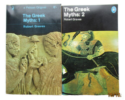 PELIKAN DOUBLE! DIE GRIECHISCHEN MYTHEN BAND 1 & 2 ROBERT GRAVES (PINGUIN 1964/1977)